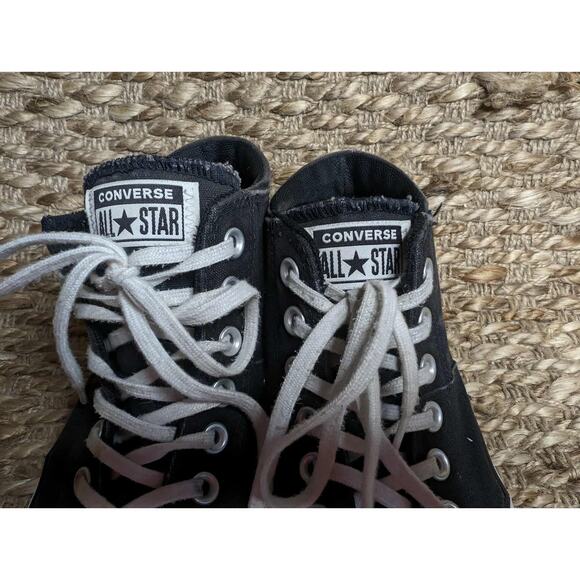 Converse CTAS Madison Mid Black White Womens 8 Athletic Sneaker School - Picture 5 of 8